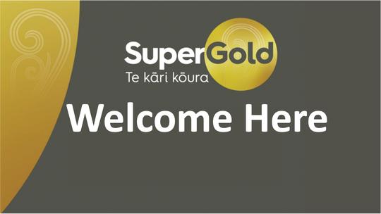SuperGold Card Welcome
